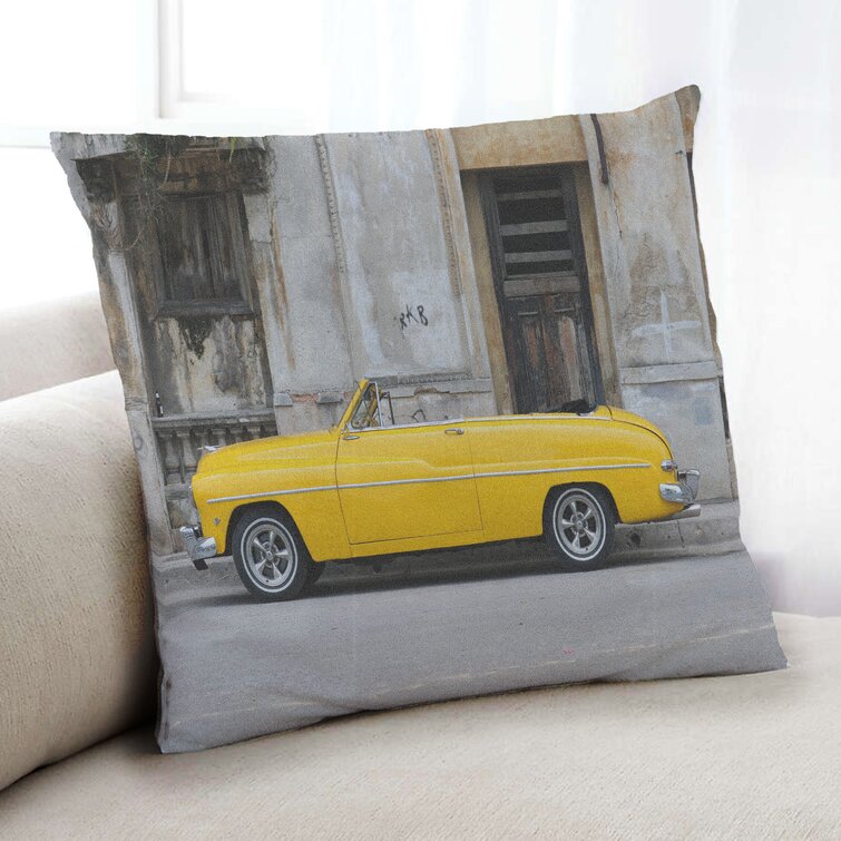 Wayfair yellow throw store pillows